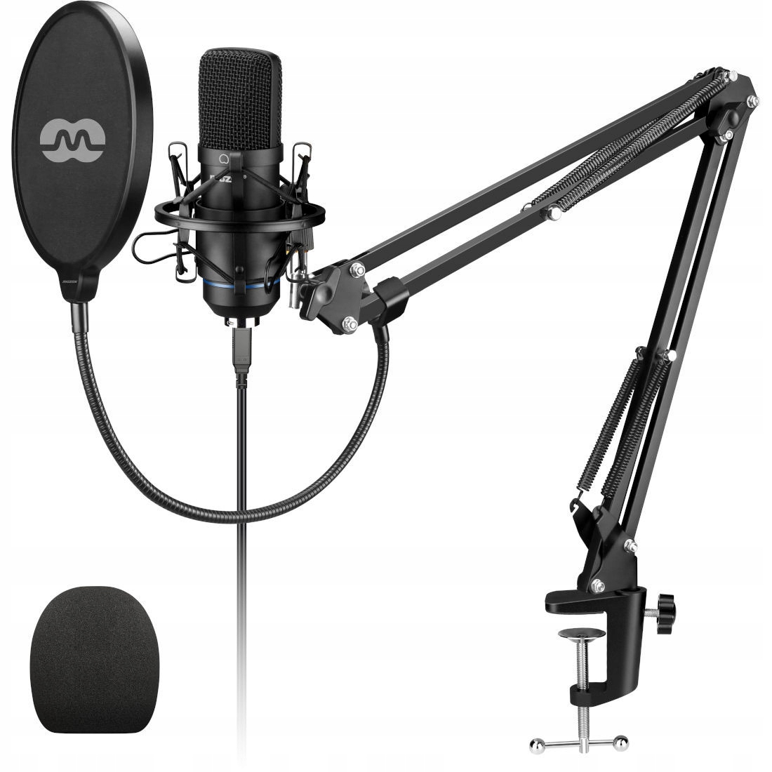 MOZOS MKIT-700PRO V2 ZESTAW MIKROFON POJEMNOŚCIOWY + RAMIĘ + POP + KOSZ Kod producenta MKIT-700PRO