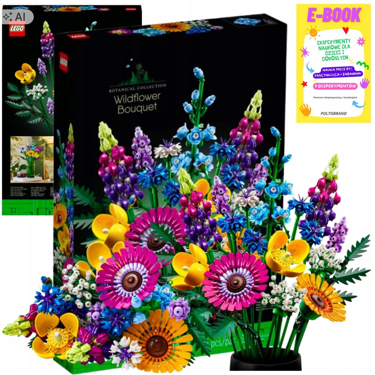 Lego Kwiaty Botanical Bukiet Polnych Dla Niej Ebook