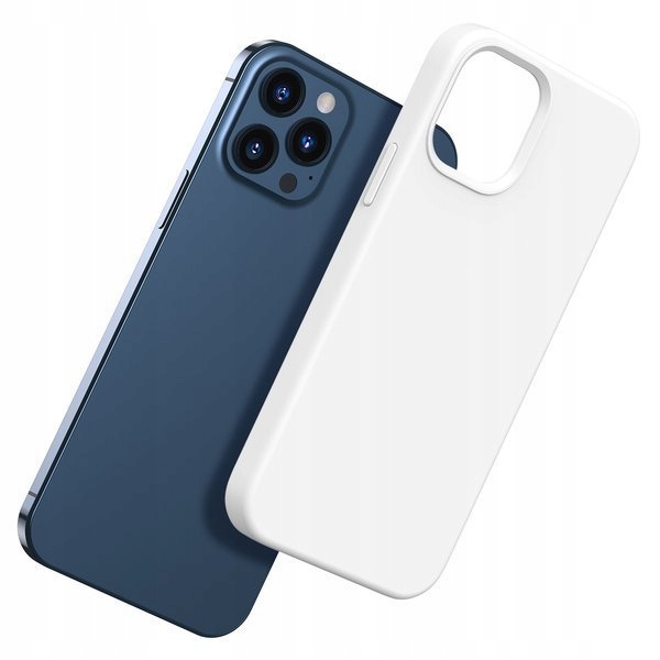 BASEUS ETUI Z MAGSAFE MAGNETYCZNE CASE OBUDOWA DO IPHONE 12 PRO MAX Kolor biały