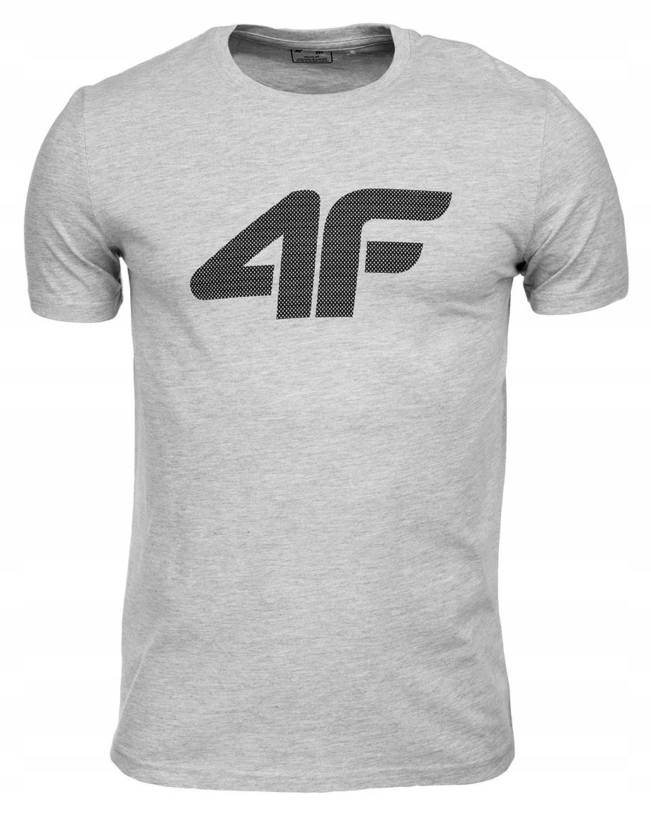 

4F koszulka t-shirt męska sportowa logo roz.M