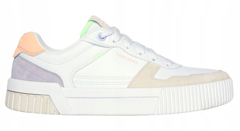 Sportovní Boty Tenisky Kožené Dámské Tenisky Bílé Lehké Skechers 41