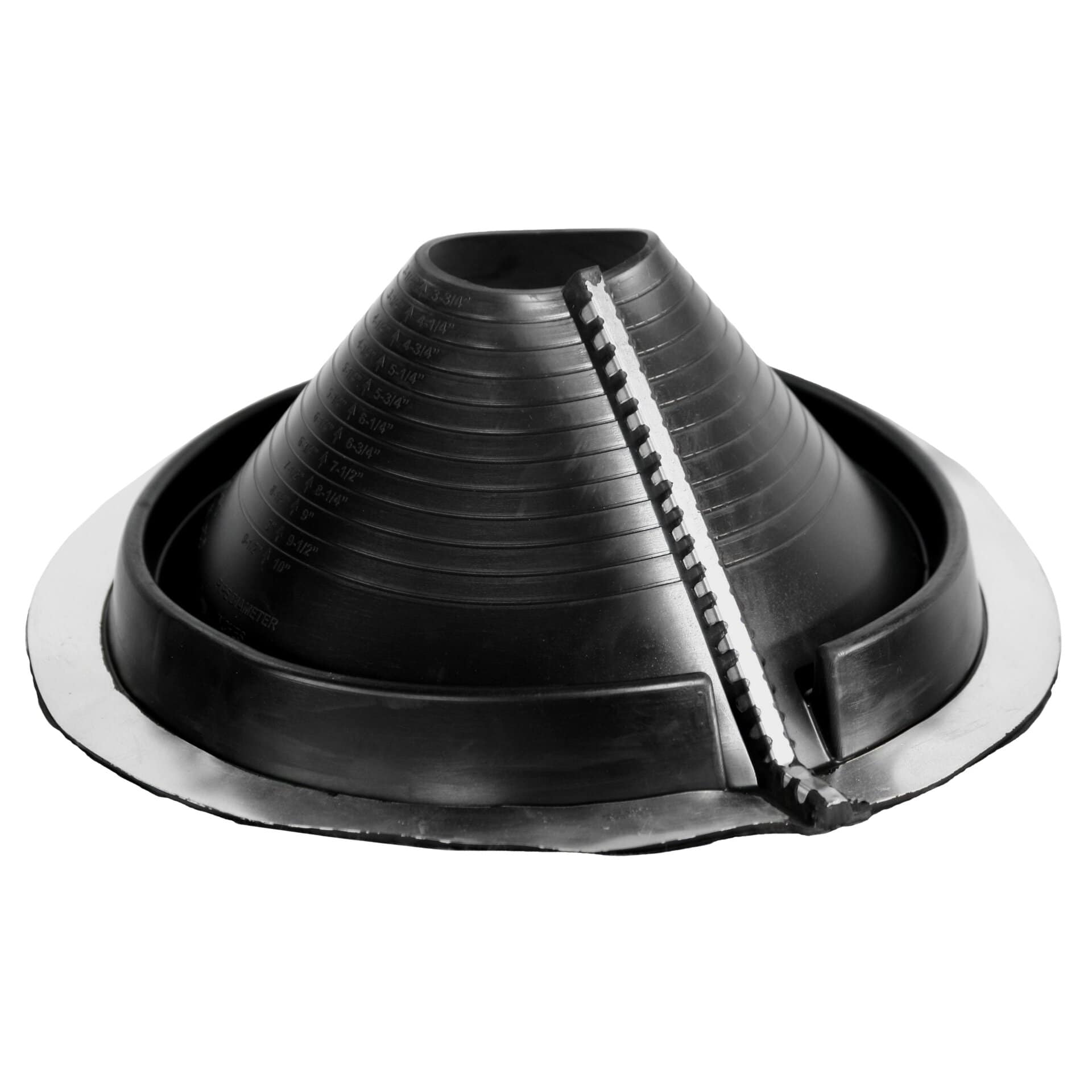 Strešný priechod Master Flash Universal Retrofit č. 3 (83-254 mm) čierny
