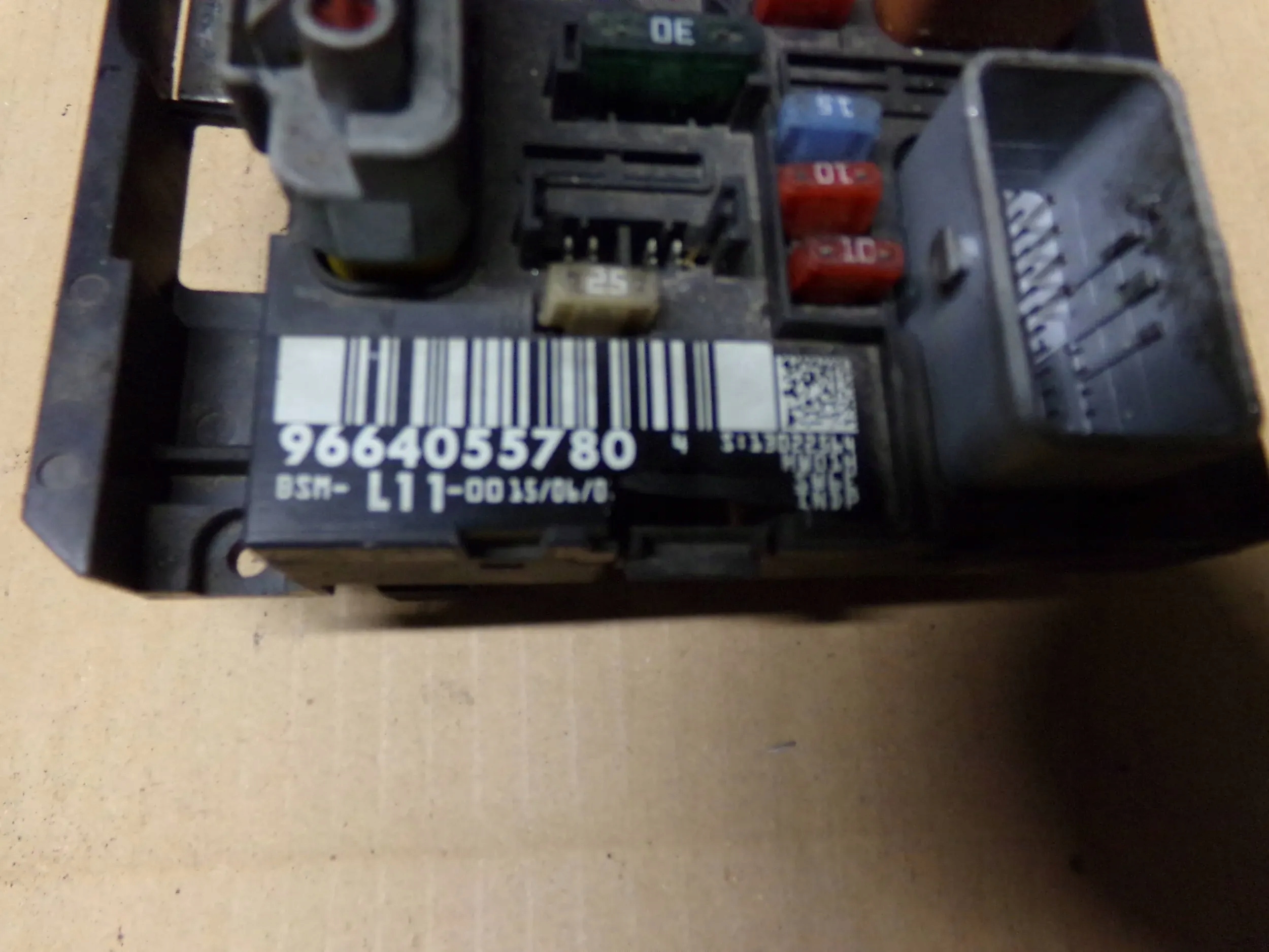 MODUŁ BSM 9664055780 CITROEN PEUGEOT 307 Marka PEUGEOT