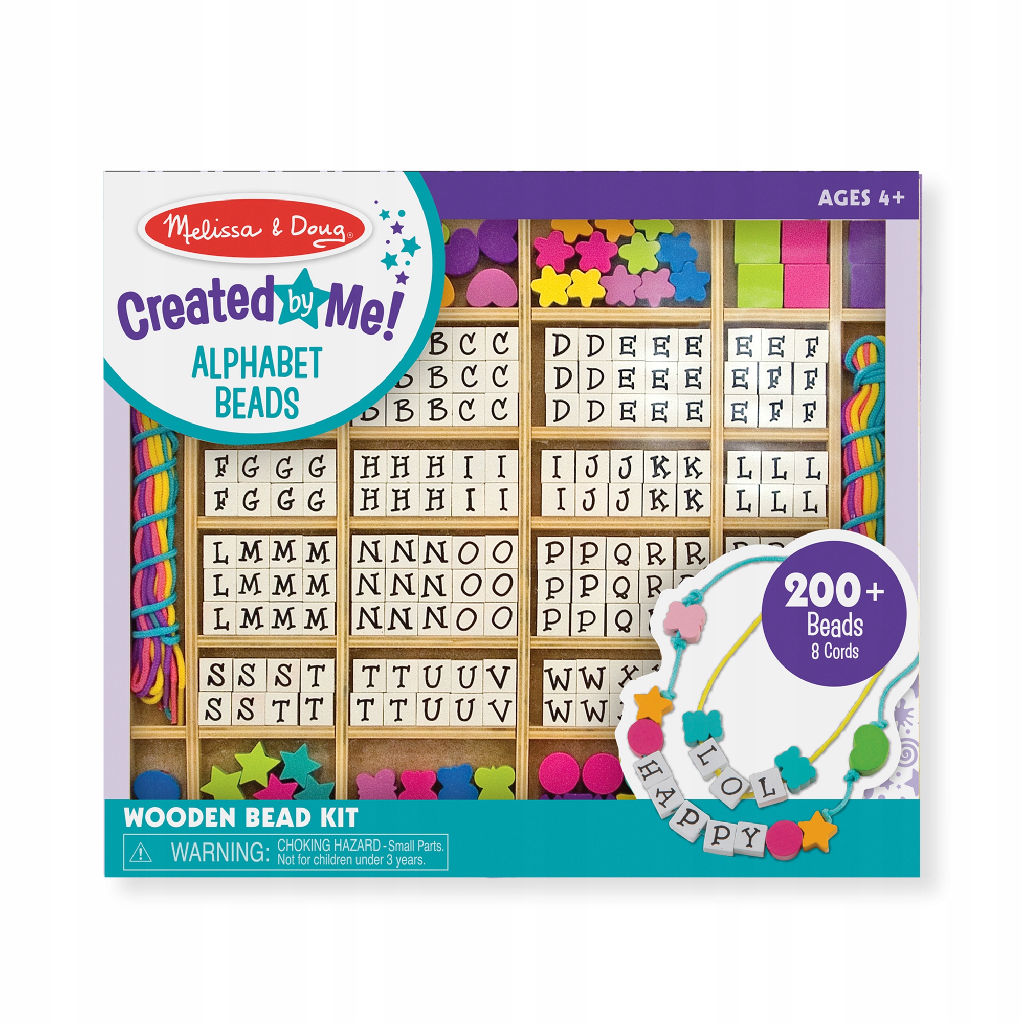 

Drewniane Koraliki do nawlekania Melissa and Doug