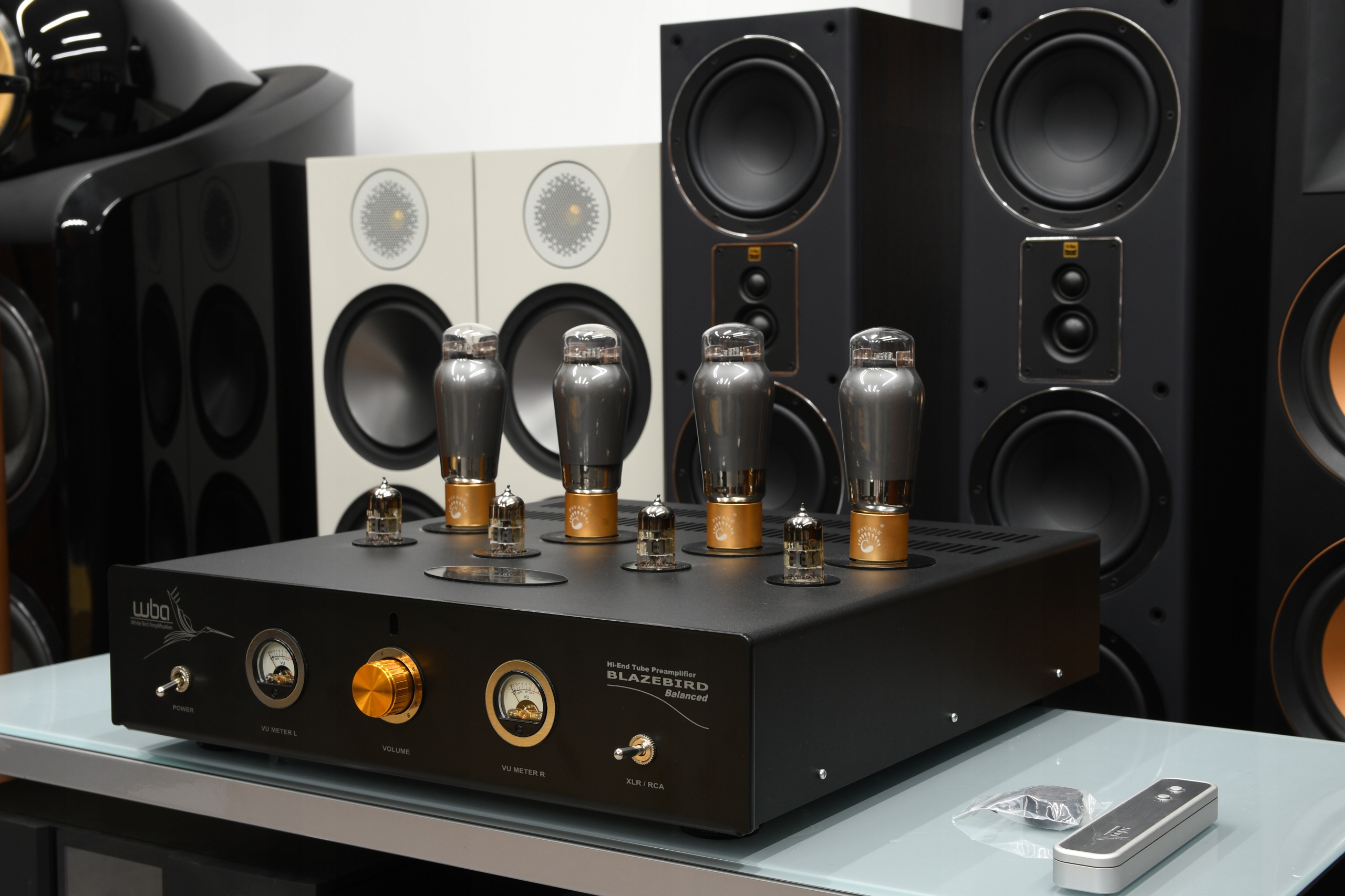Przedwzmacniacz stereo WBA Blazebird Balanced Hi-End Tube Preamplifier