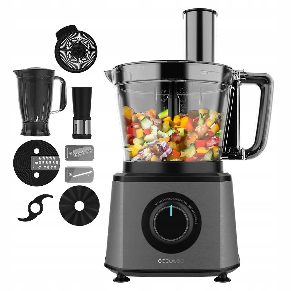 Robot Kuchenny Cecotec FoodProcessor Paprika 2000 Full 2000W 3.5l Czarny