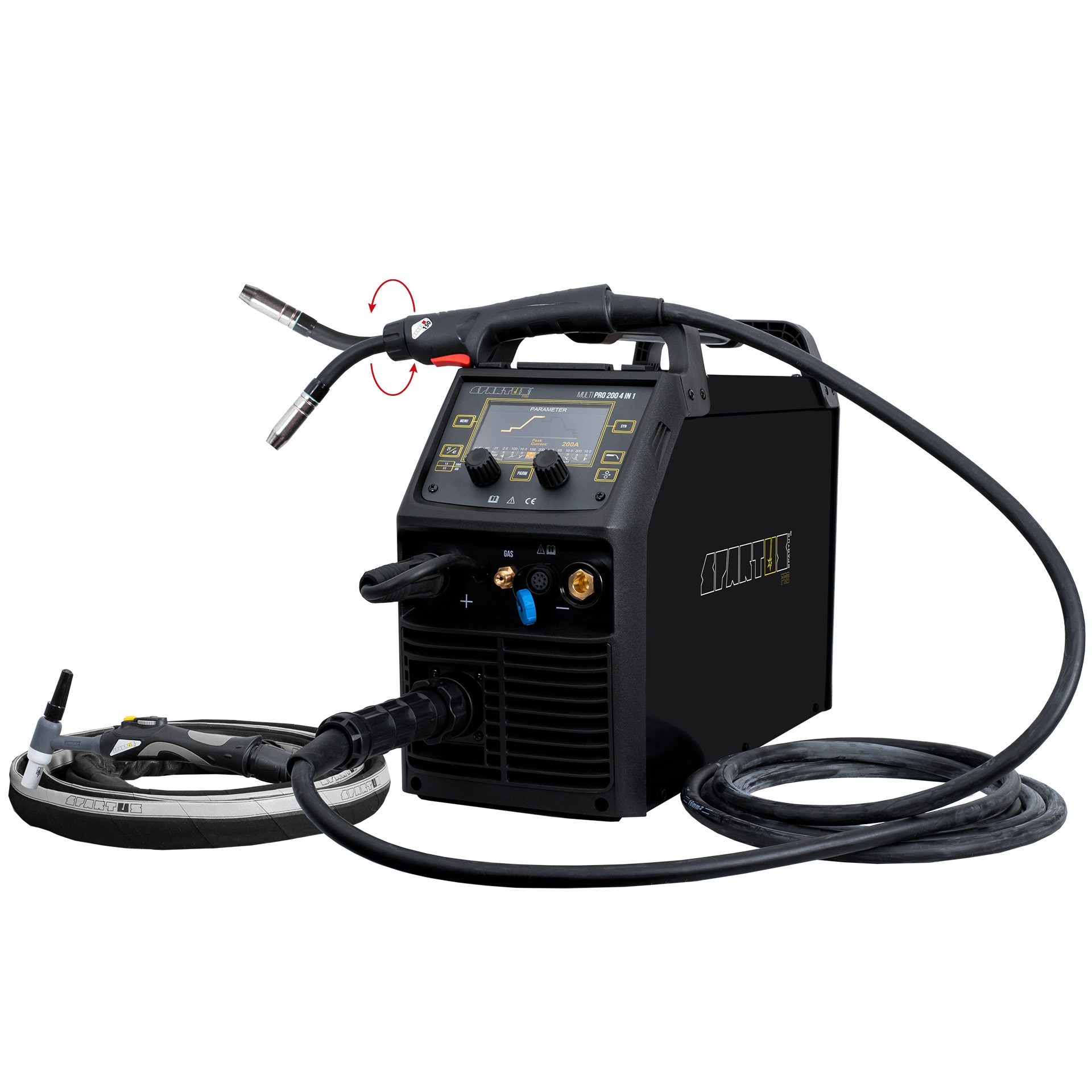 SPAWARKA SPARTUS MIG MULTI PRO 200 4w1 TIG Marka Spartus