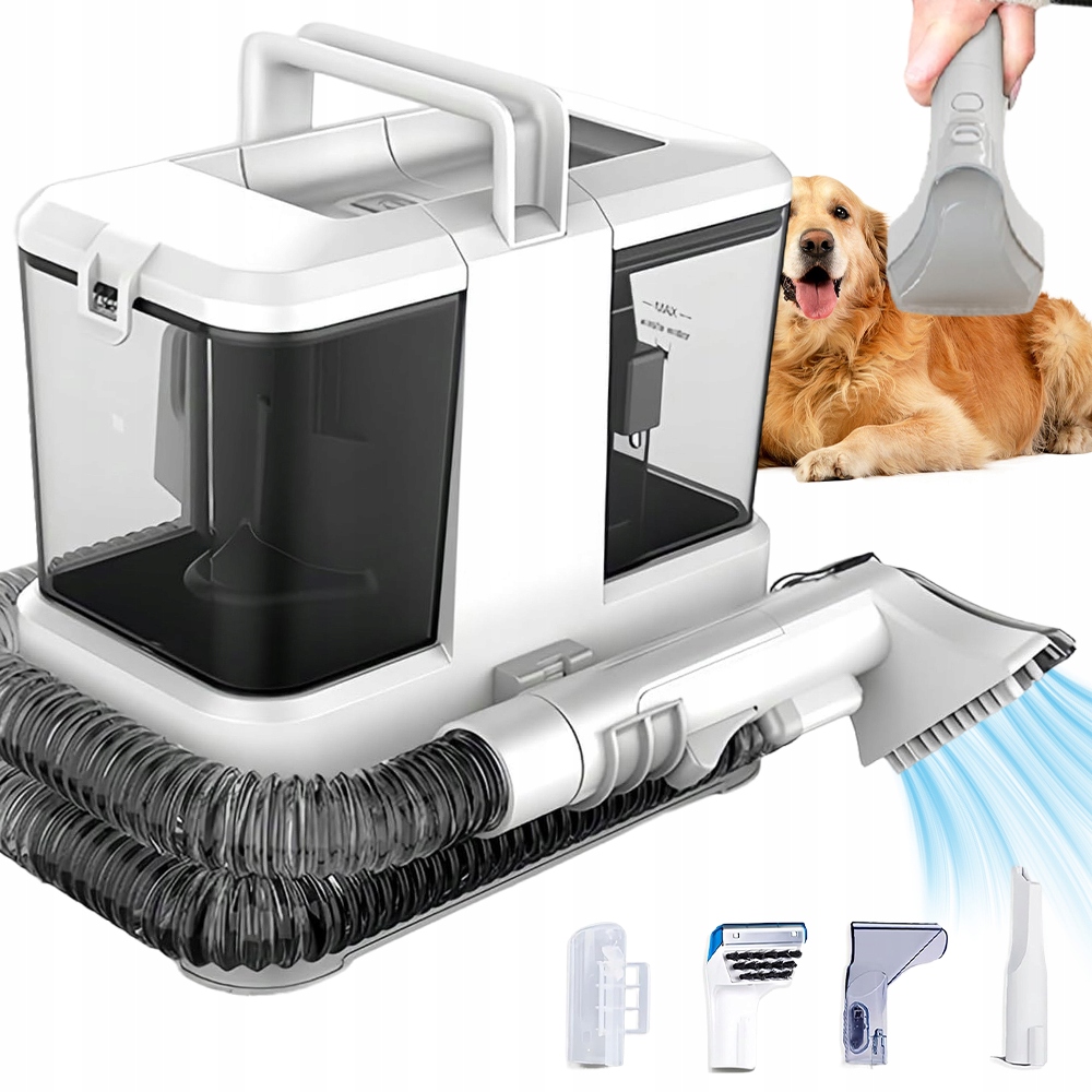 Vysavač na koberce a čalounění 400W 20AW Mokro Sucho 4 koncovky