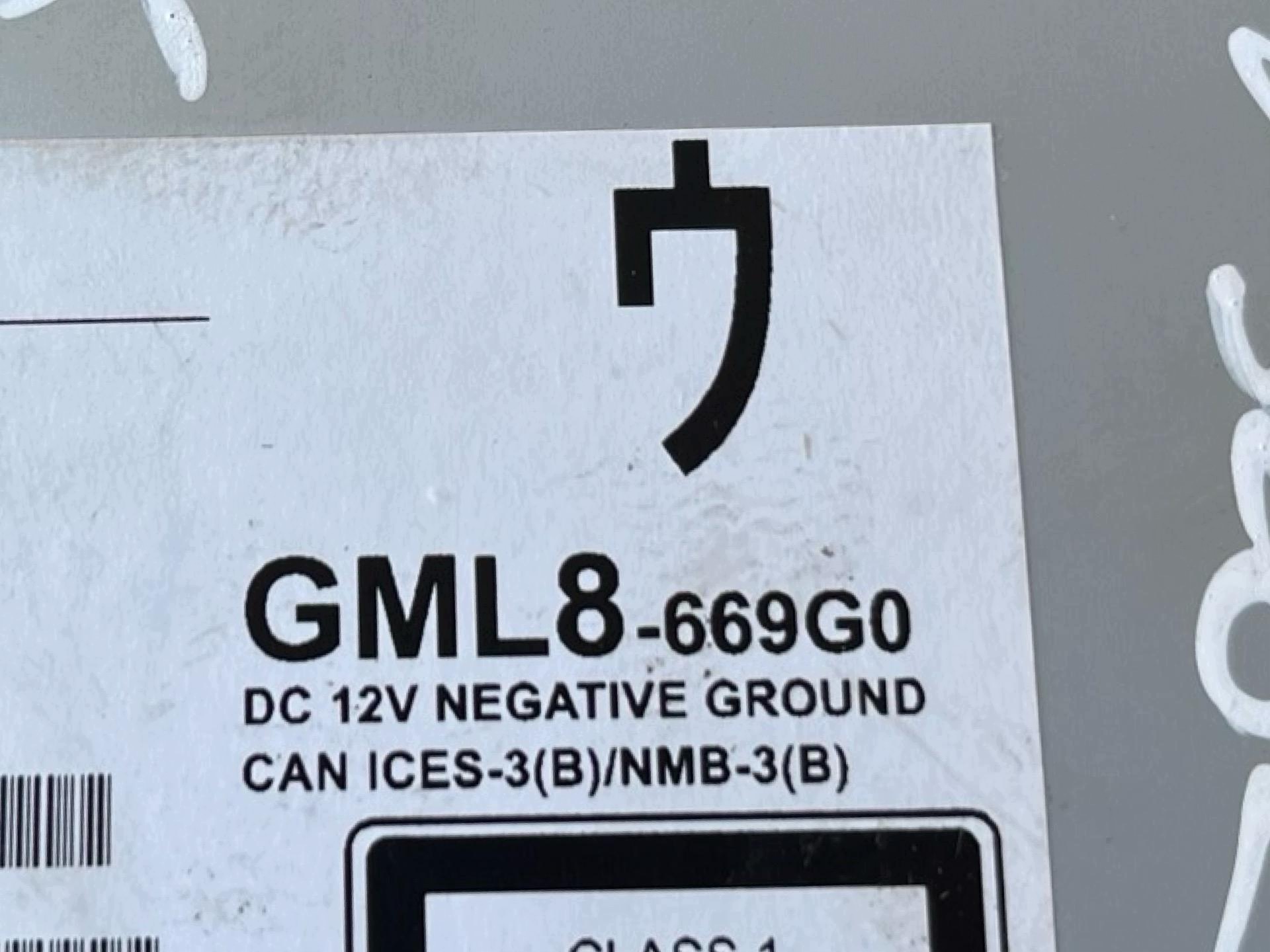 module navigation Mazda 6 3 GJ 2015 GML8-669G0