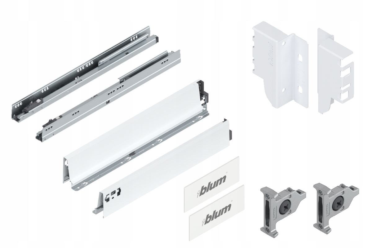 

Blum Szuflada Tandembox 450 Niska M Biała 30kg