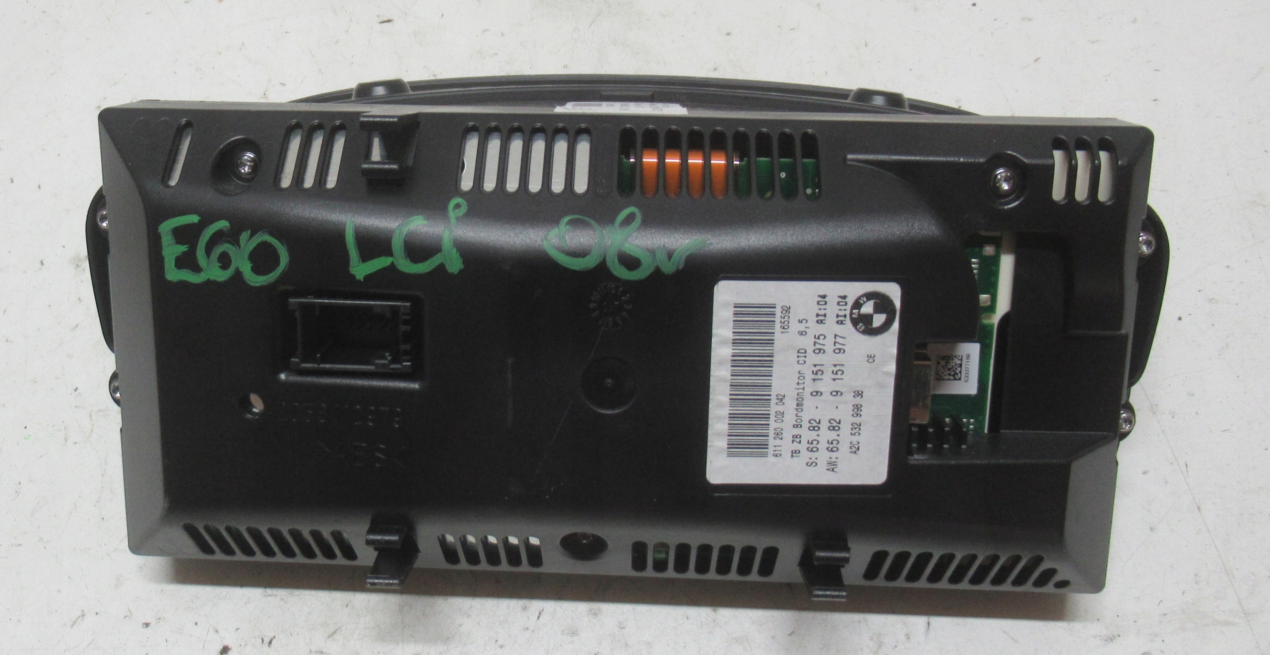 BMW E60 3.0 LCI 08R display LCD 9151975