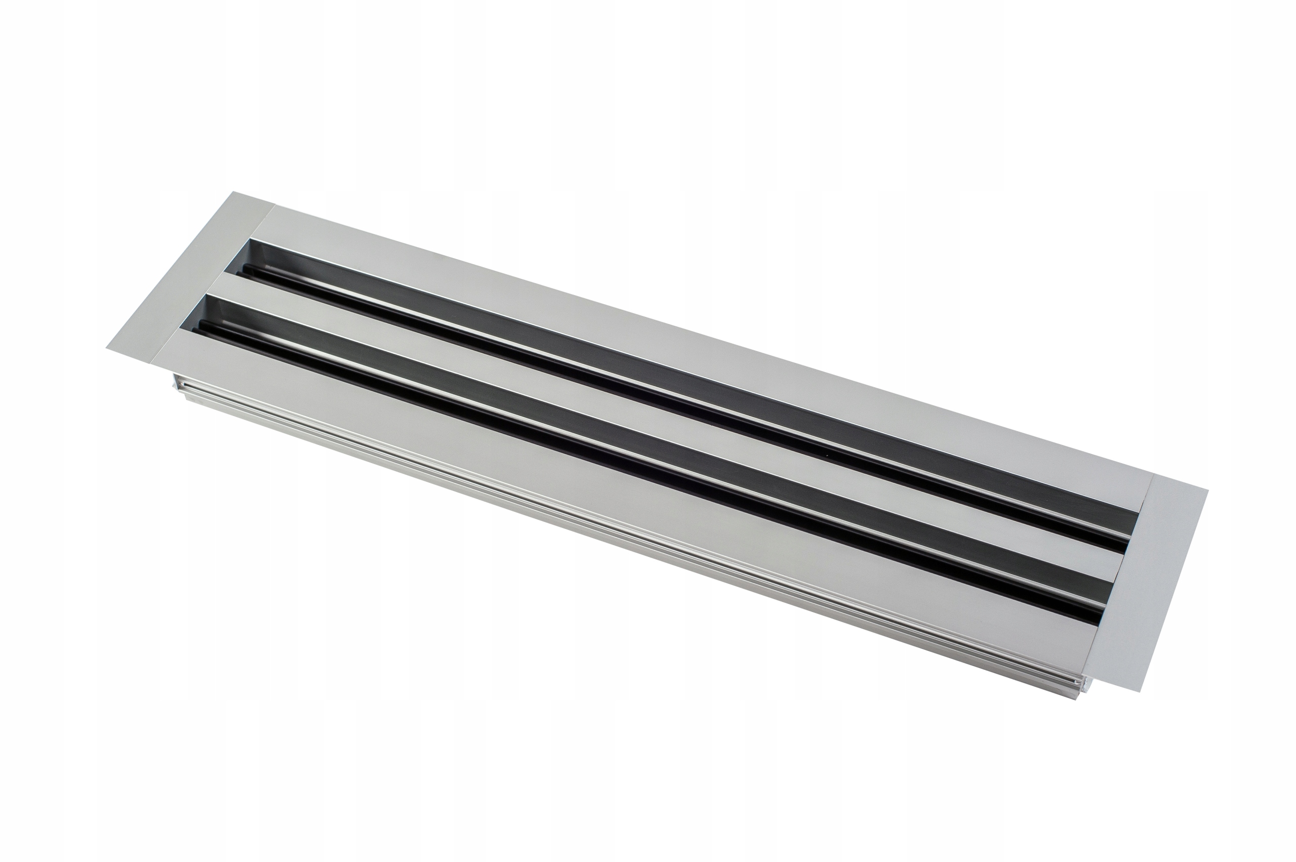 Lineárny hliníkový dvojštrbinový štrbinový ventilátor 500x104 mm Lds 91044