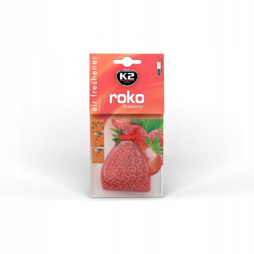 K2 ROKO TRUSKAWKA STRAWBERRY ZAPACH WORECZEK