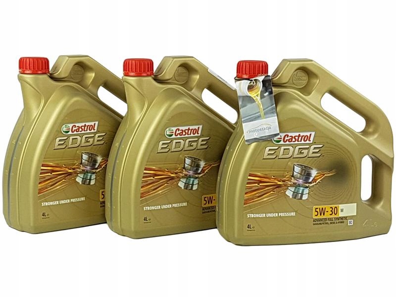 CASTROL EDGE 5W30 M TITANIUM FST MERCEDES BMW 12L Klasa lepkości SAE 5W-30