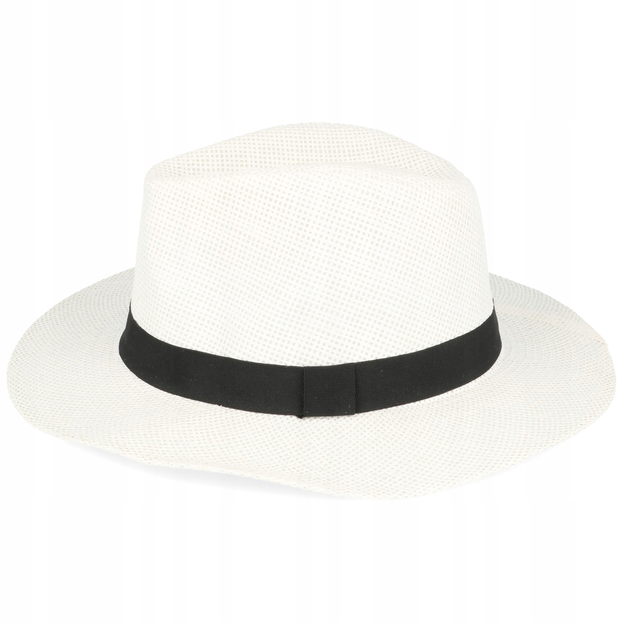 kapelusz plażowy panama słomkowy trilby fedora Rozmiar (obwód głowy w cm) 57