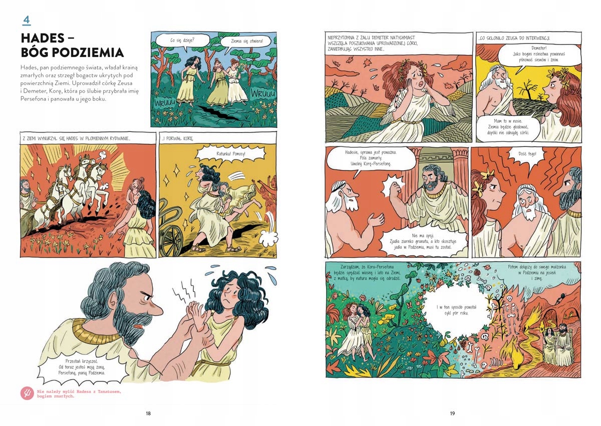 MITOLOGIA GREKÓW I RZYMIAN W KOMIKSIE Wydawnictwo 12 Posterunek