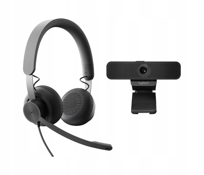 

Zestaw słuchawkowy Logitech Zone z kamerą C925e