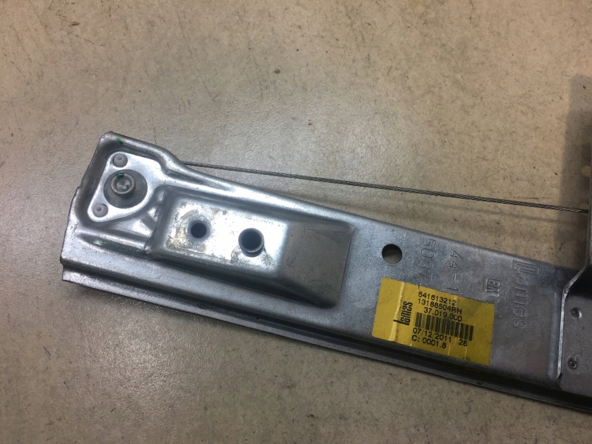 window regulator right rear part OPEL CORSA D 1.3 CDTI