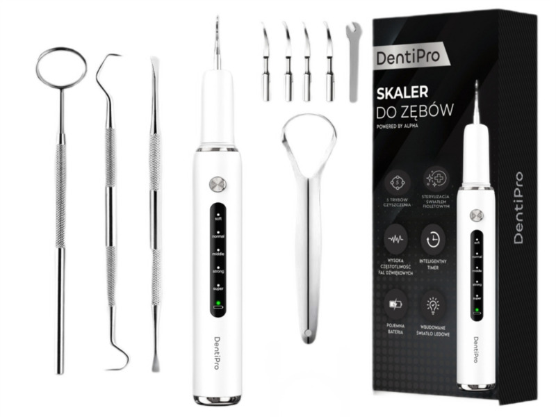 Skaler do zębów Alpha DentiPro AWS-03