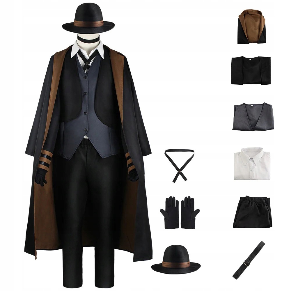 Kostým Chuuya Nakahara Cosplay Bungou Stray Dogs XL 2XL 176 182