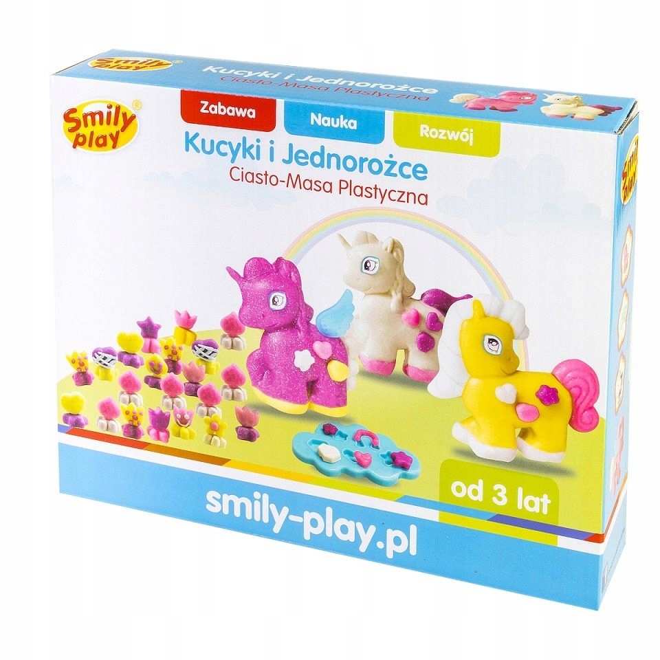 

Ciasto masa Kucyki i Jednorożce SP83345 Smily Play