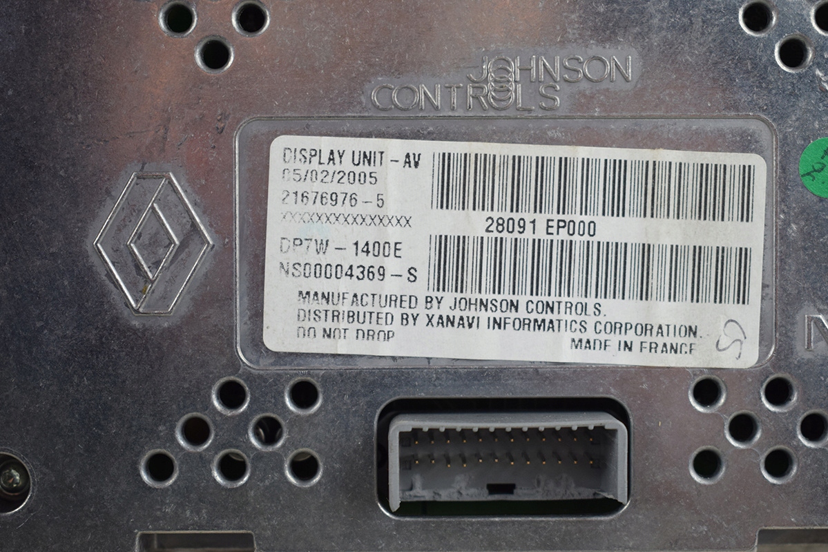 display navigation devices NISSAN 21676976