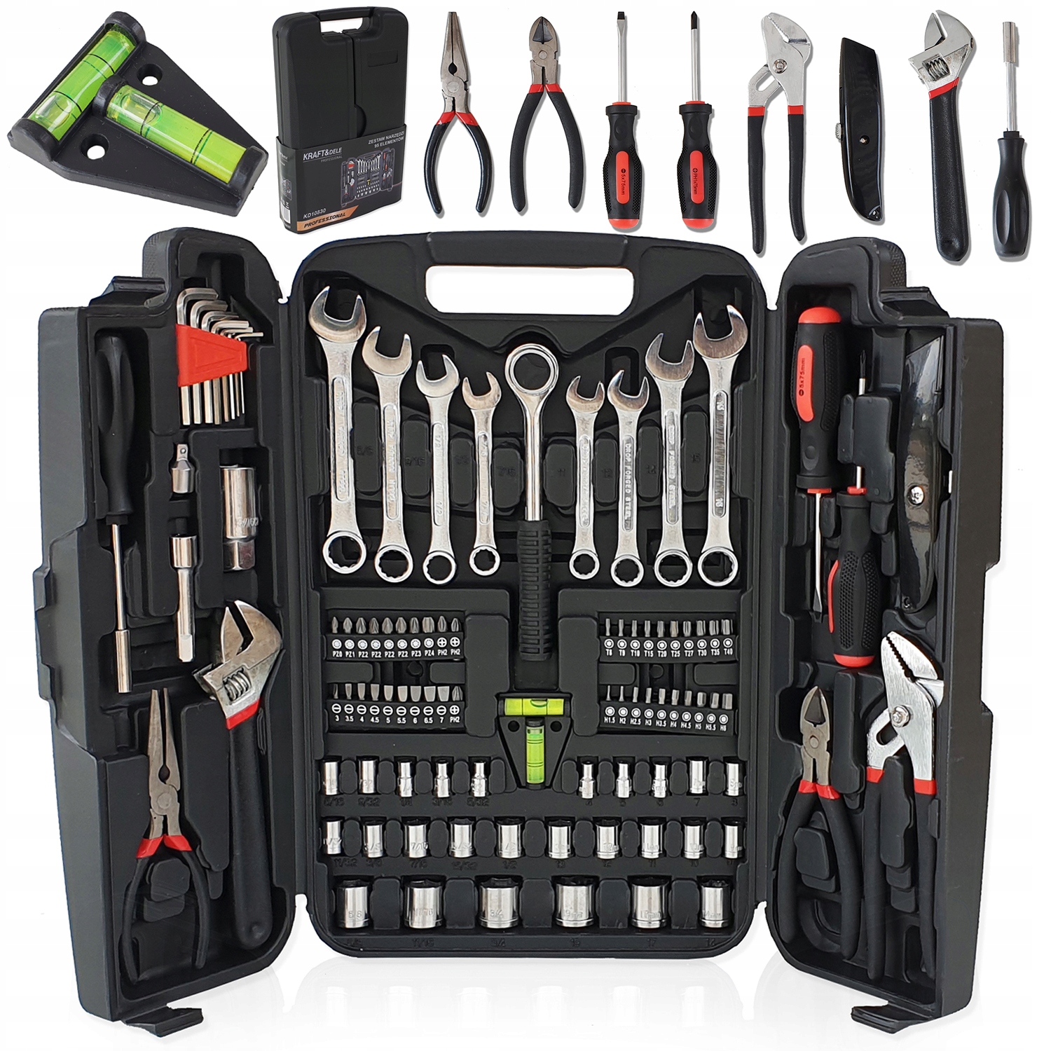 

Zestaw Narzędzi Kluczy 95 El Walizka Narzędziowa