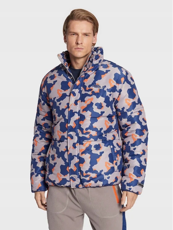 Pánská Bunda Ellesse Zimní Péřová Bez Kapuce L