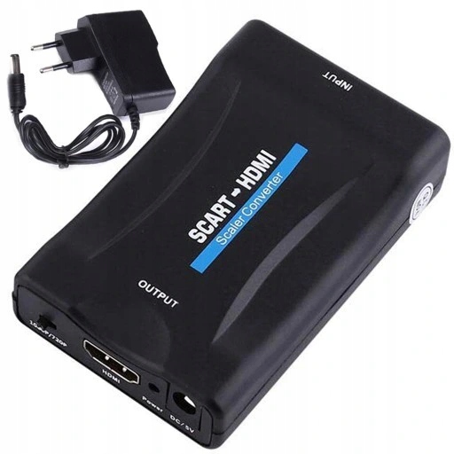 

Adapter Konwerter Scart Do Na Hdmi Av Euro Full Hd