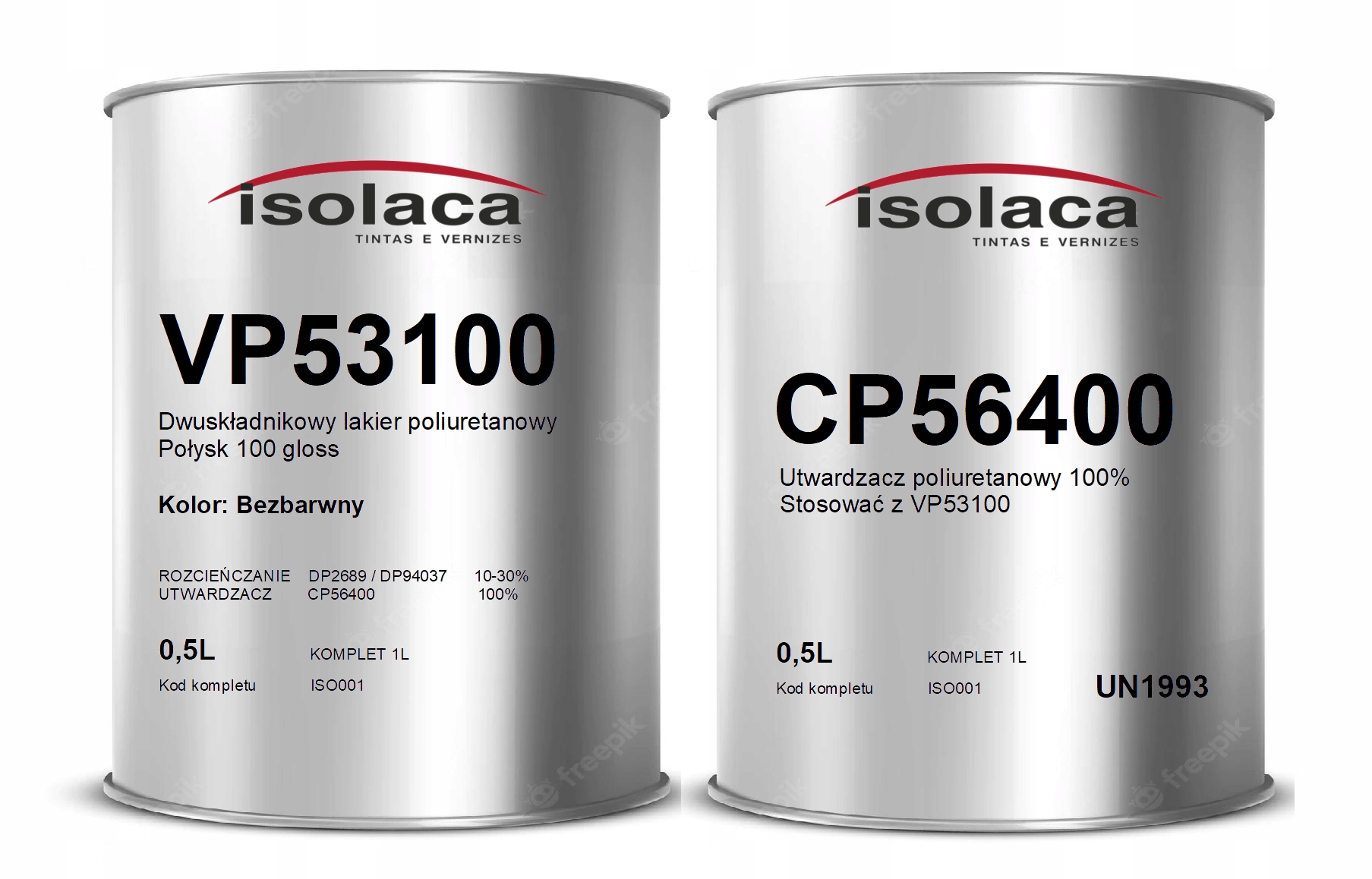 

Isolaca VP53100 Poliuretanowy Bezbarwny Połysk 1L
