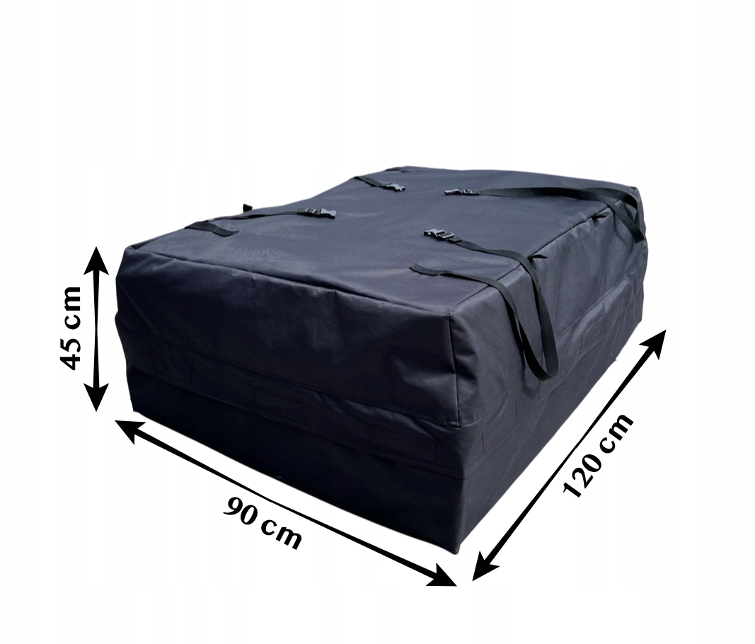 BAGAZNIK DACHOWY SAMOCHODOWY TORBA WODOODPORNA PL Color black