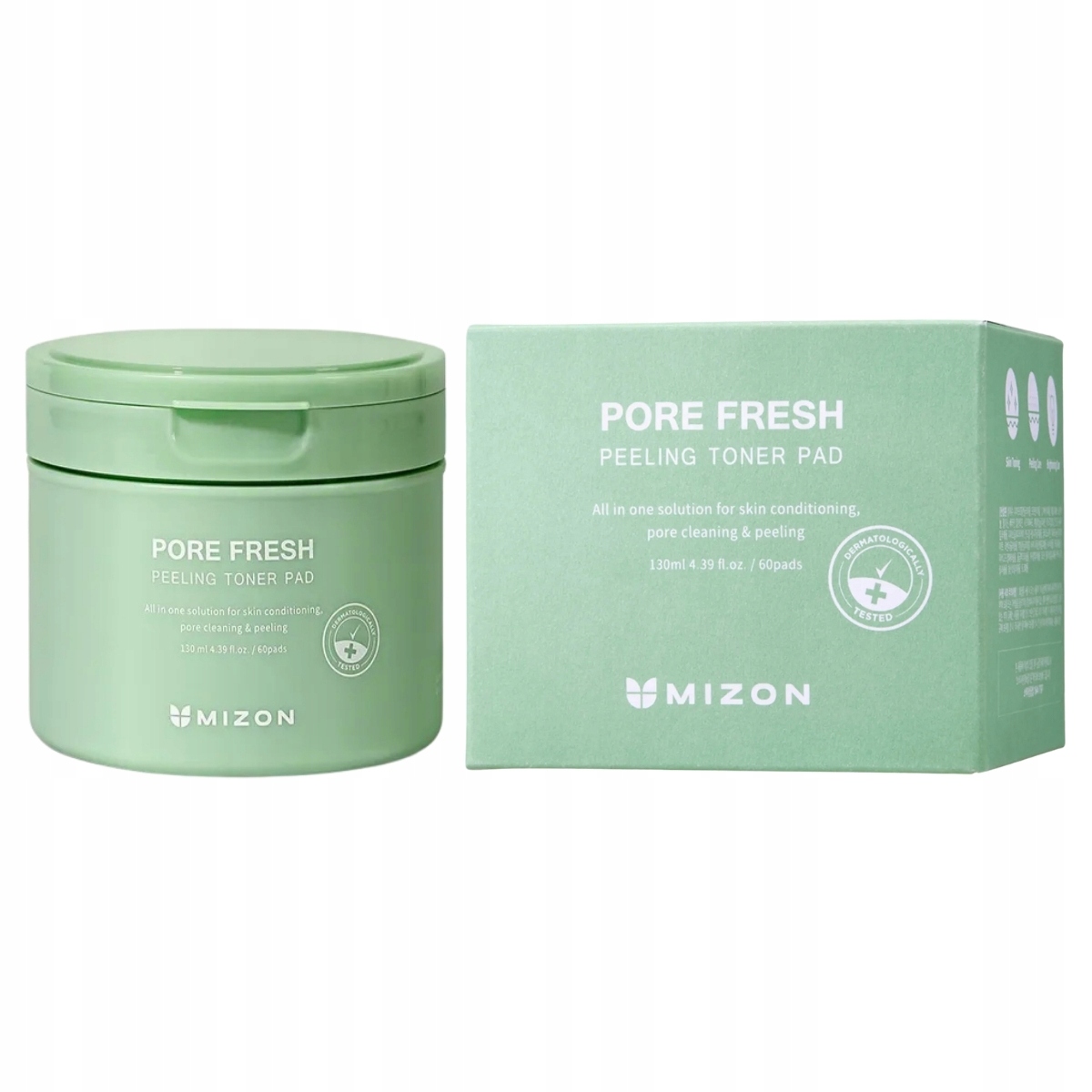 Mizon Pore Fresh Peeling Toner Pad 60 ea – tonizující vločky