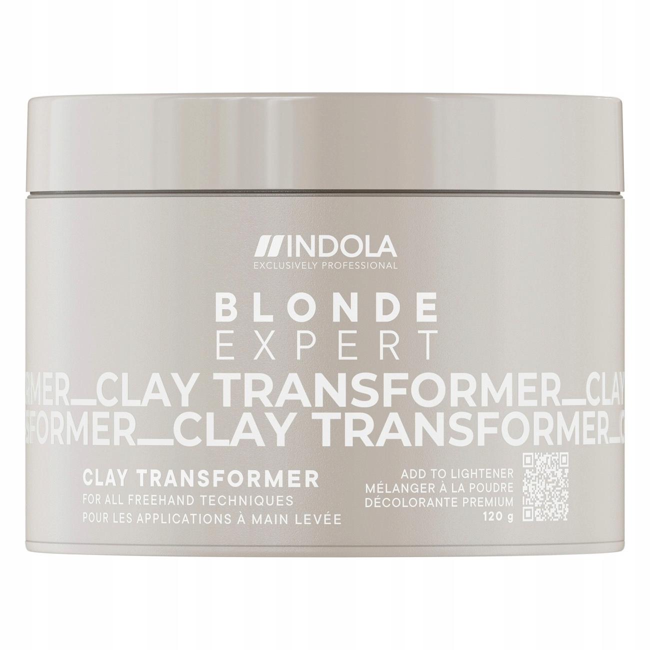 Indola Blonde Expert Clay Transformer, přísada do rozjasňovače jílu, 120 g