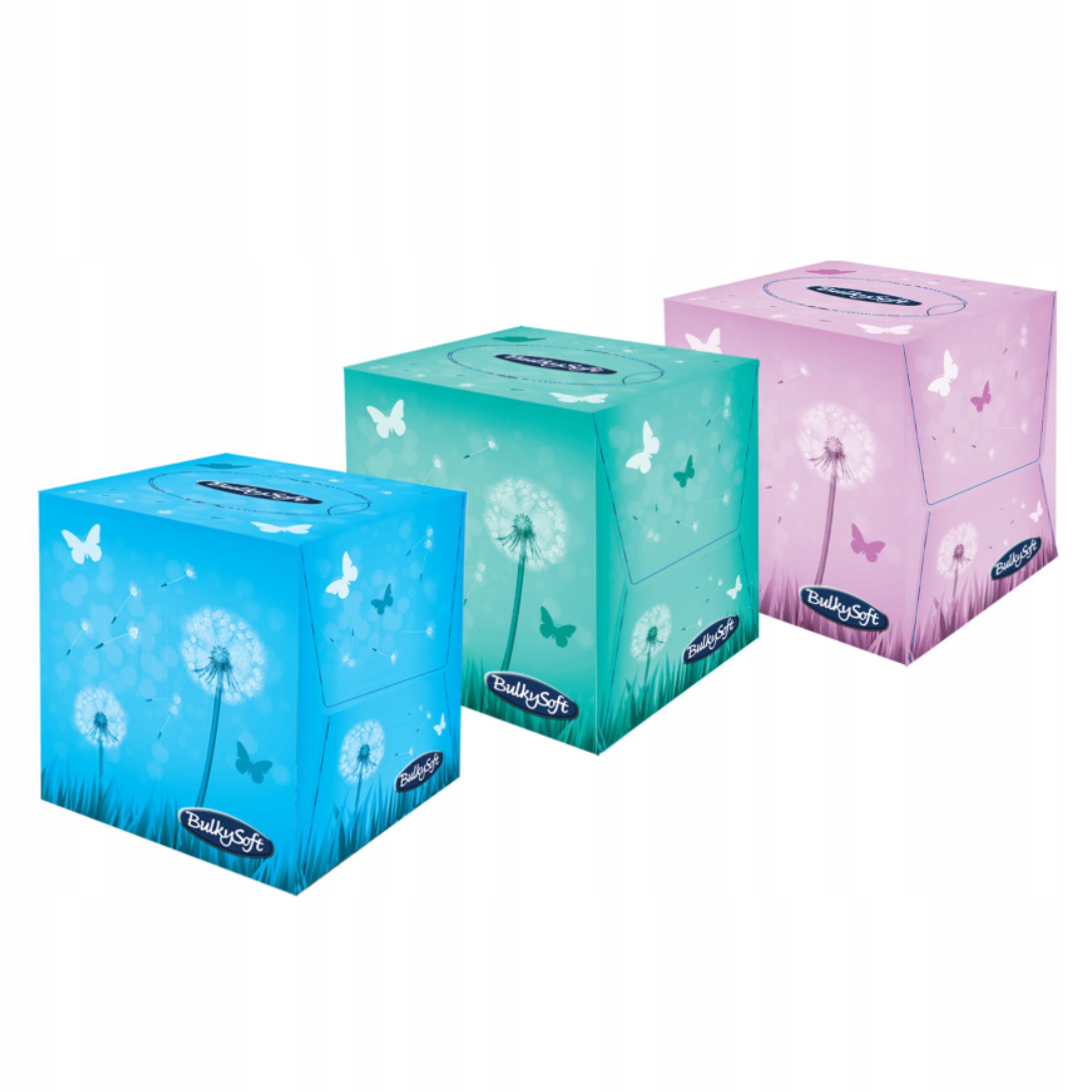 -BulkySoft Chusteczki higieniczne bezzapachowe 3 warstwowe 60 szt.