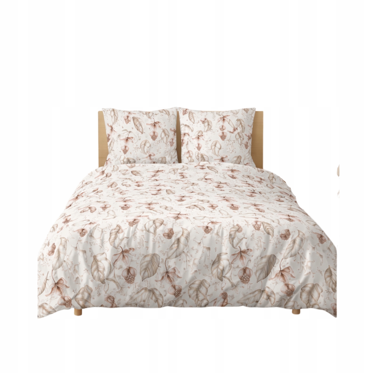 Pościel Bawełniana 140x200 Komplet 100% Zestaw 1xKołdra 2xPoduszka 70/80