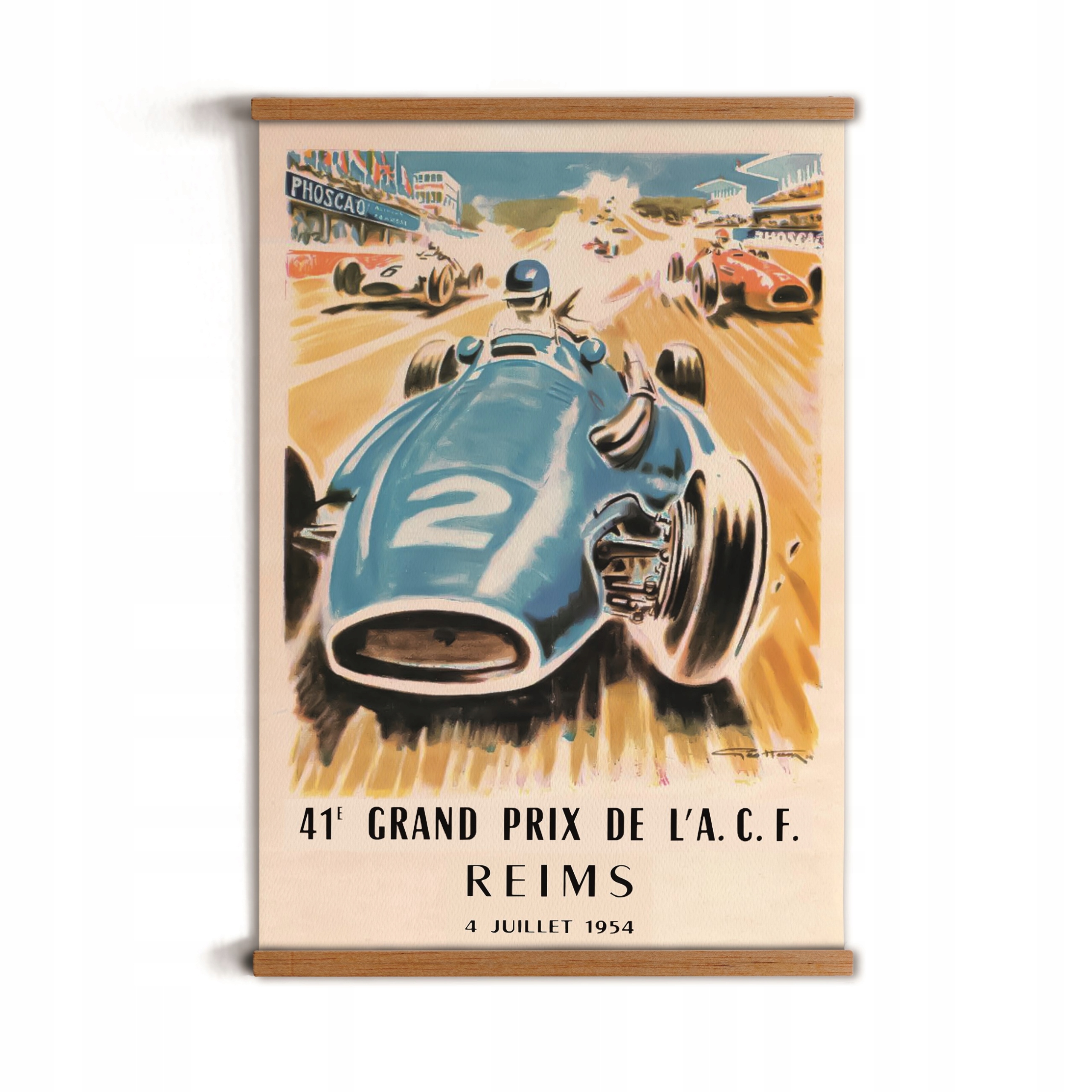 

plakaty w ramkach A2 do sypialni Grand Prix Reims