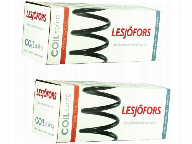 2× lesjofors 4227660 пружина