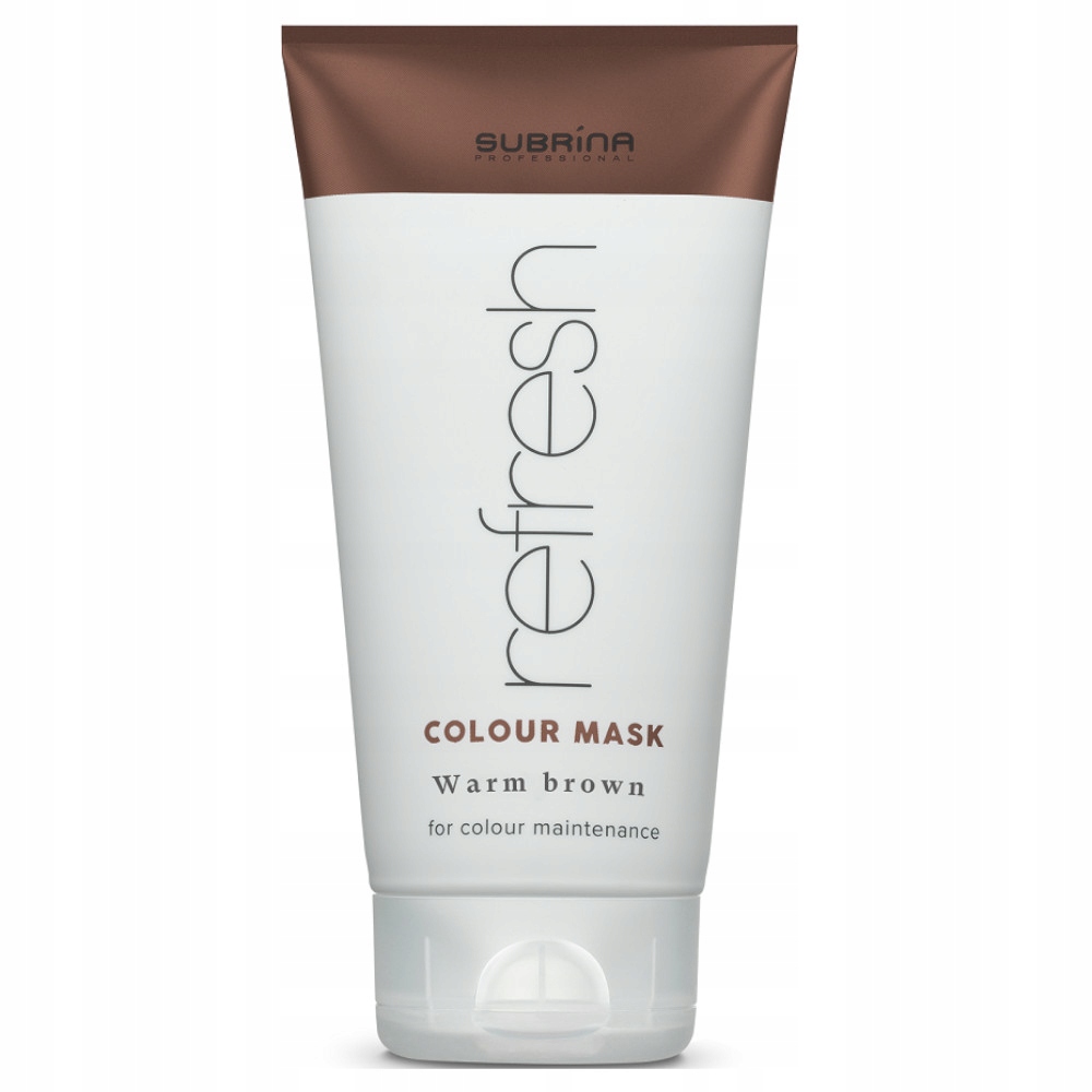 Maska pro oživení barvy Subrina Refresh Colour Warm Brown (Teplá Hnědá)