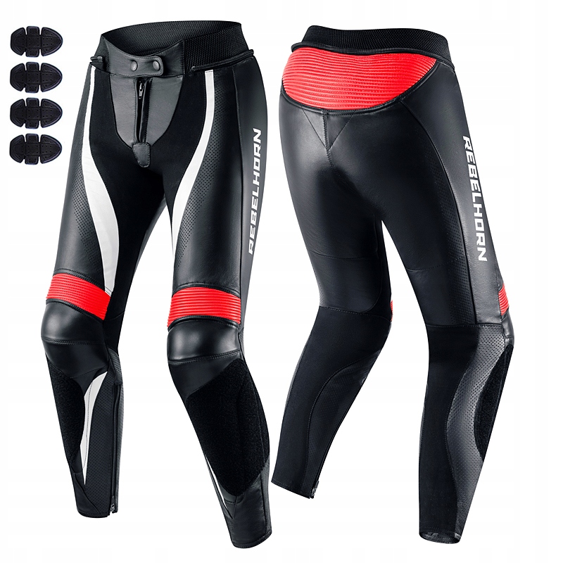 Kožené Motocyklové Nohavice Rebelhorn Pre Ženy