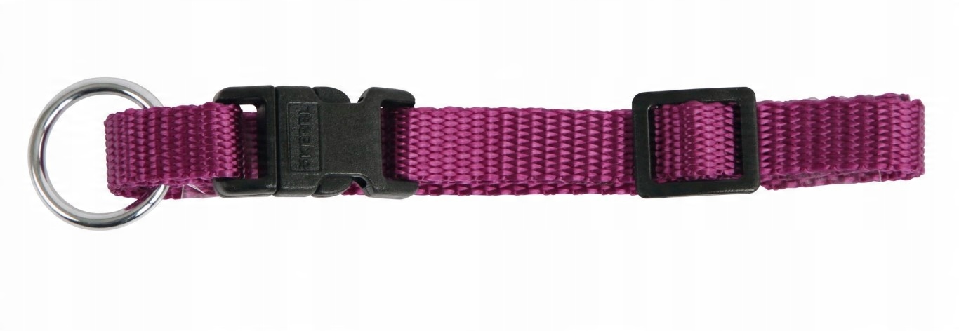 

Obroża Miami, 20 - 35 cm, 10 mm, fioletowa