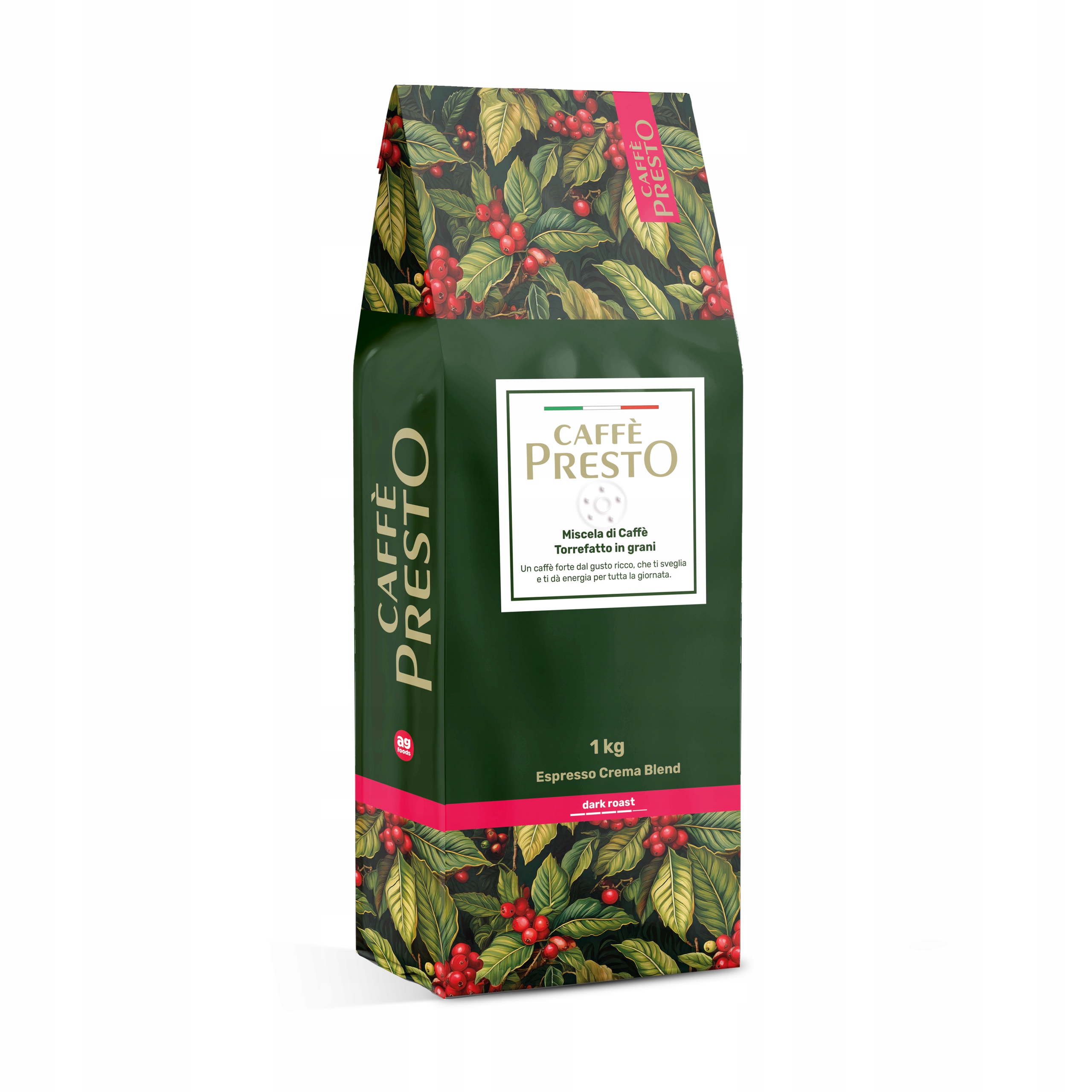 AGFoods Cafe Presto Vending 1 kg káva káva