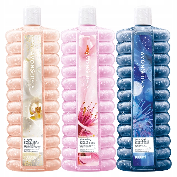 

Avon Senses Zestaw 3 płynów do kąpieli XXL MIX