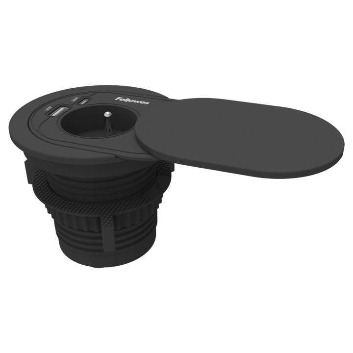 Napájecí zásuvka Power Spot Typ E černá Fellowes