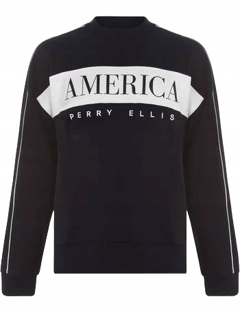 Pánská bavlna oversize Mikina Perry Ellis vel. Xs