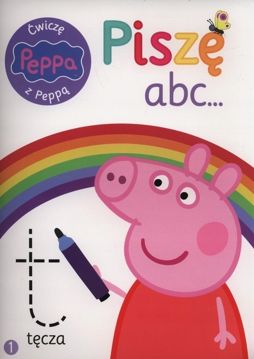 

Świnka Peppa Ćwiczę z Peppą Piszę abc