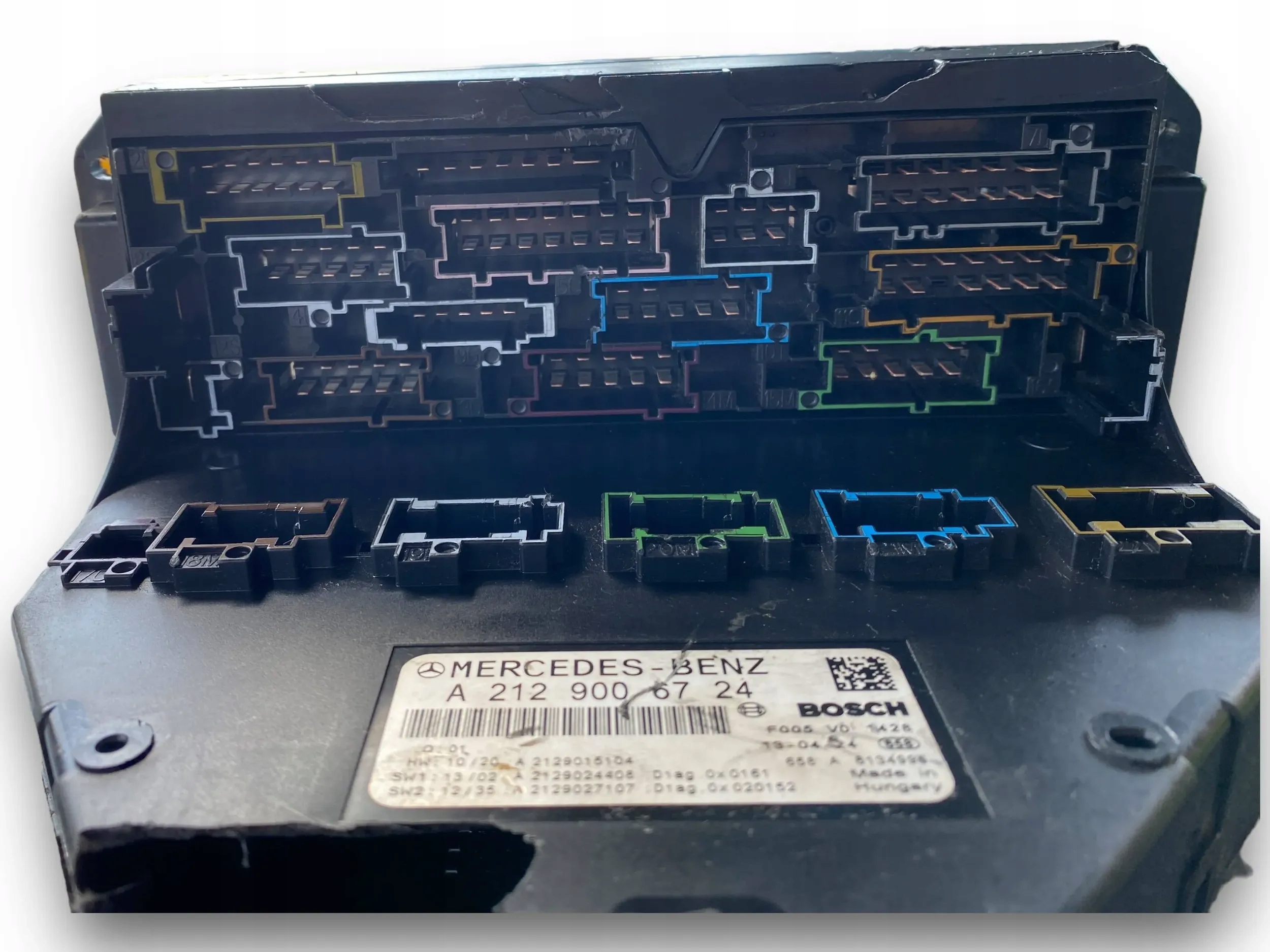 MERCEDES W212 E KLASA Module SAM Module fusibles 2129006724