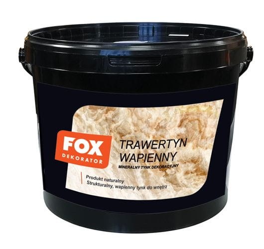 Trawertyn wapienny dekoracyjny Fox 10 l