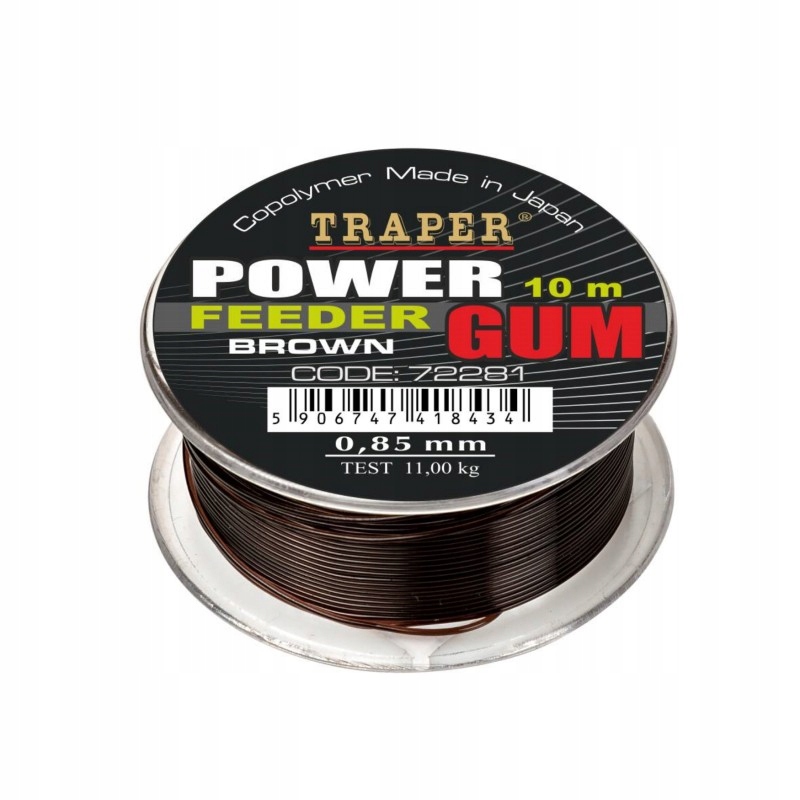 

Amortyzator Power Feeder Gum Brown Traper 1.00mm