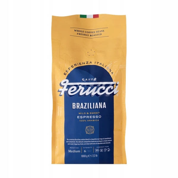 Kawa Ziarnista Ferucci Braziliana 1000g