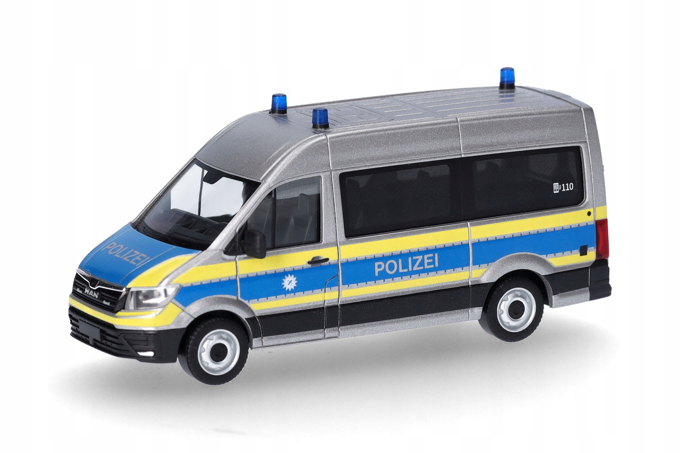 Herpa 097796 Man Tge Bus Hd Polizei Bayern